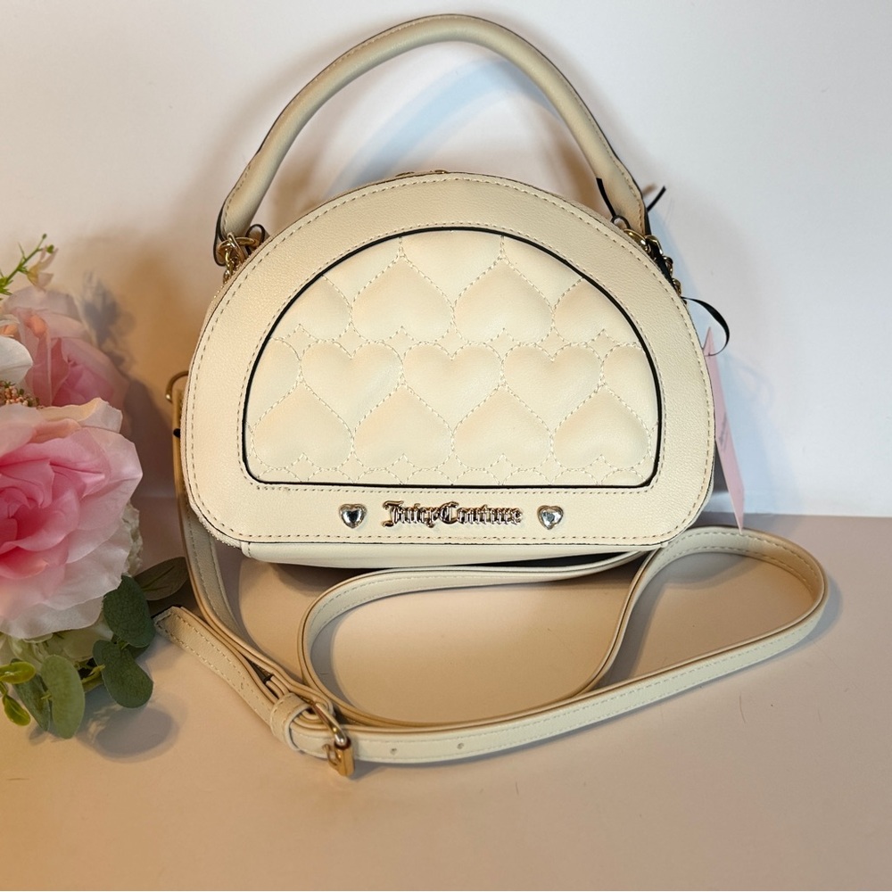 Juicy Couture Cream Quilted Women's Bag